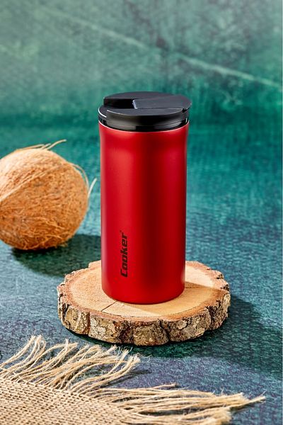 Cooker -CKR-2101- 300 ML STAINLESS STEEL CUP THERMOS-RED