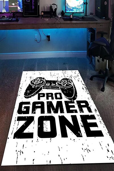 Alpacarpet Kaymaz Taban Makinede Yıkanabilir Gaming Oyuncu Playstation Xbox G...