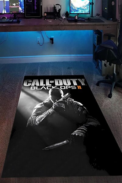 Alpacarpet Kaymaz Taban Makinede Yıkanabilir Gaming COD Call of Duty Oyuncu G...