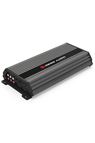 Reiss Rs-Q200.6D 6kanal Profesyonel Oto Amfi Anfi 2 Ohm 300Rms X6--4 Ohm 200Rms x6--4 Ohm Bridged 3X600RMS