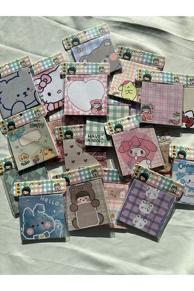 Wisevelya Hello Kitty Kawaii Square Notebook