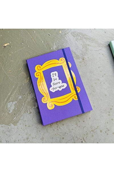 Genel Markalar Friends Tasarımlı Lastikli Defter
