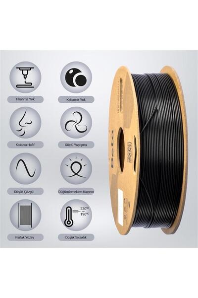 Beta Pla+ Filament Siyah 1,75mm 1Kg