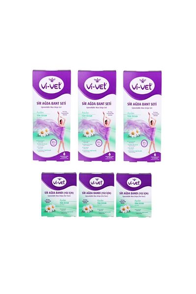 Vi-vet VIVET CIRCLE MOUTH BAND SET AZULEN SET OF 41 x 3 PIECES + CIRCLE MOUTH BAND FOR FACE AZULEN x 3 PIECES
