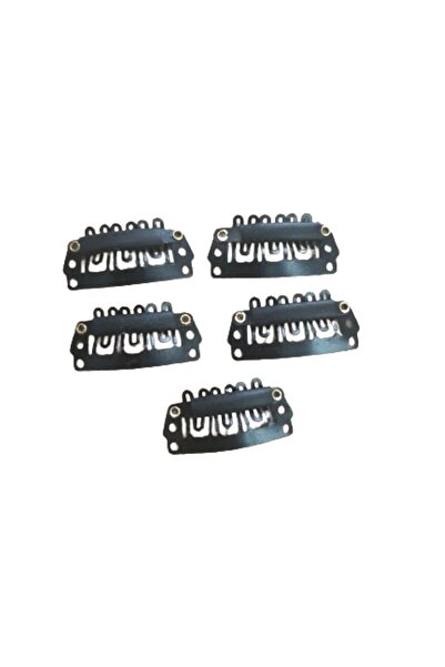 miatoka 5 Pieces Hairless Baby Buckle Clip (BABY SIZE 2.8 MM)