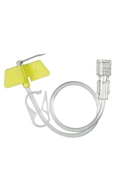 Genel Markalar Kemoterapi Port İğnesi Huber İğne 20g X 20 Mm Port Kateter İğnesi