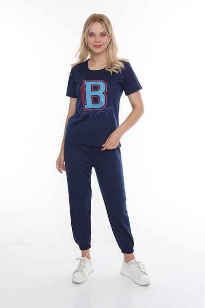 FAMES PİJAMA Women's Two Thread Sports Set