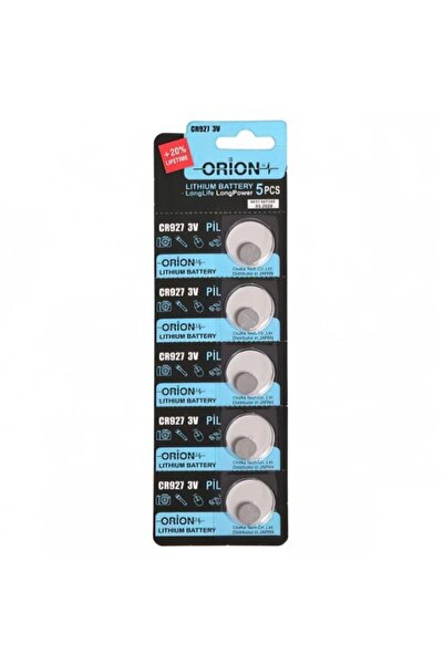 Orion Cr927 3v Lityum Pil 5'li Paket
