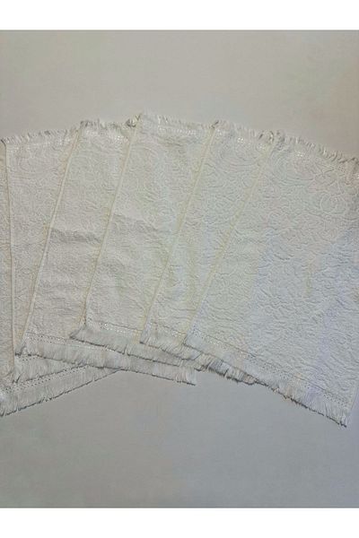 Ayşika home 5 Pieces of Hand Towels 100% Cotton