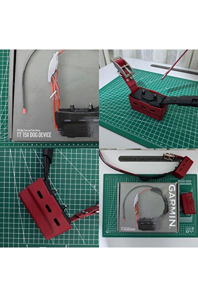 3dbaskisepeti بلاستيك حماية أسود لجهاز Garmin T5 وTt15 وTt 15x Dog Device - ج...