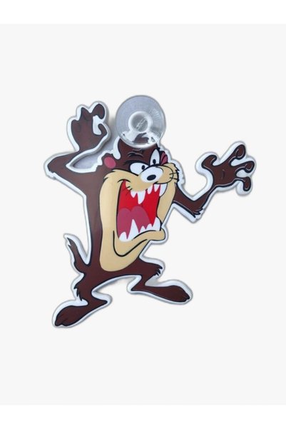 BTaksesuar Tasmanian Devil Plexiglass Glass Ornament with Suction Cup