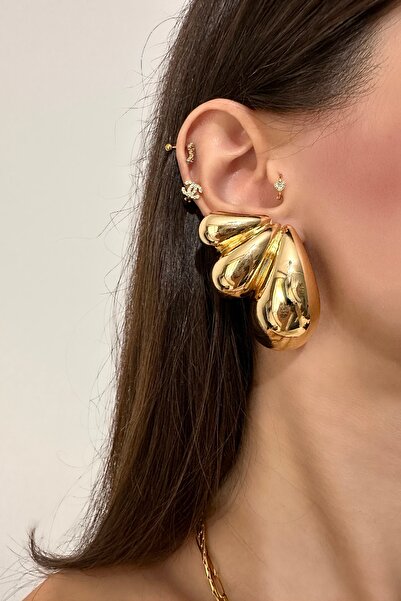 Okko Store Büyük Damla Model Küpe