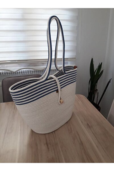 Boheme bag05 Çanta hasır günlük kullanıma uygun ve Plaj çantası