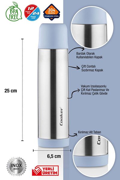 Wonder Luxury Special Production 500 Ml Steel Thermos
