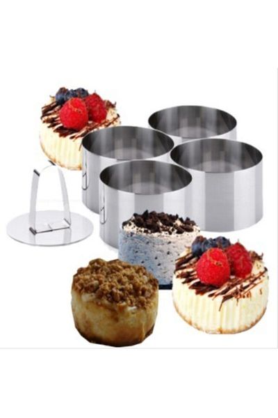 Nar kalıp Narkalıp Parfait Clip Set of 4 Depth 7cm