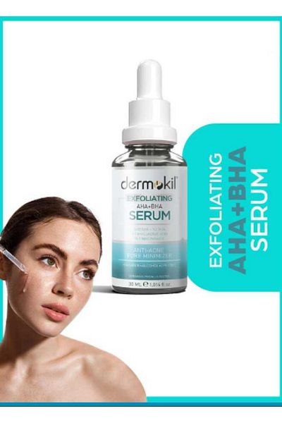 Dermokil Exfoliating Aha+Bha Niacinamide Serum for Acne and Acne-Prone Skin 30 ml