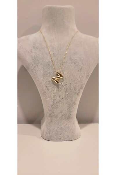 BTLBijuteri Z Harfi Paslanmaz Çelik Balon Kolye