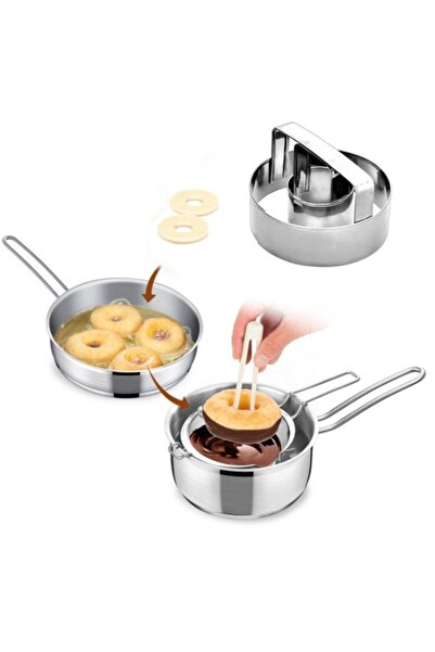 Nar kalıp Narkalıp Donut Kurabiye Kalıbı 7,5 Cm