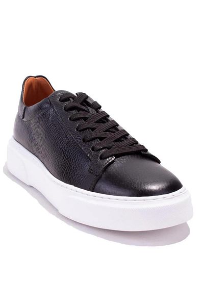 Hammer Jack Matrix Black White - Pantofi casual din piele pentru bărbați