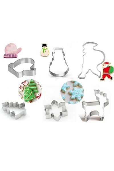 Nar kalıp Narkalıp Cookie Mold New Year Molds 6 Pieces