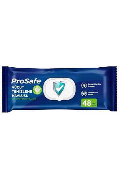 PROSAFE Adult, Patient Body Cleansing Towel X3 Pieces