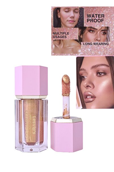 Lesvip's Yüksek Pigmentli Likit Sıvı Aydınlatıcı Highlighter 01