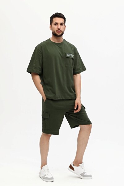 Owut Collection Ανδρικό Σετ σορτς με στάμπα