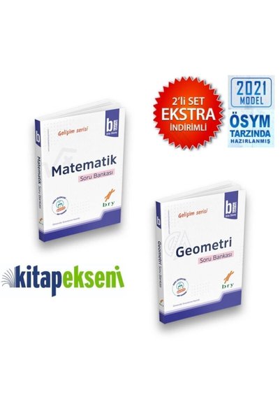 Birey Yayınları Birey Gelişim Serisi B Matematik - Geometri Soru Bankası Seti