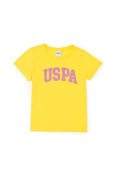 U.S. Polo Assn. US POLO ŽUTA MAJICA ZA DEVOJČICE