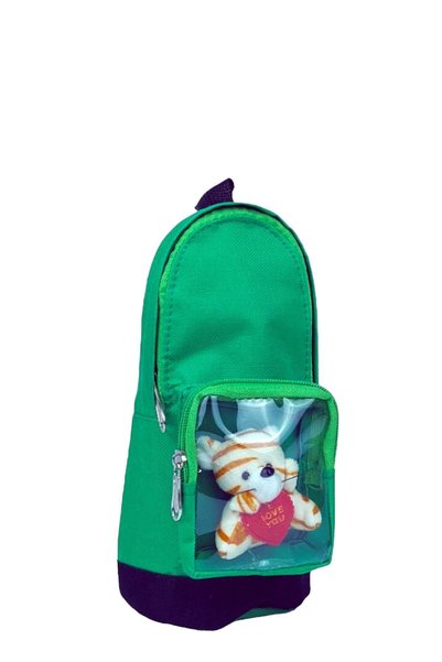 QUOVO Multifunctional Large Capacity Pen Holder Pencil Case with Teddy Bear Gift