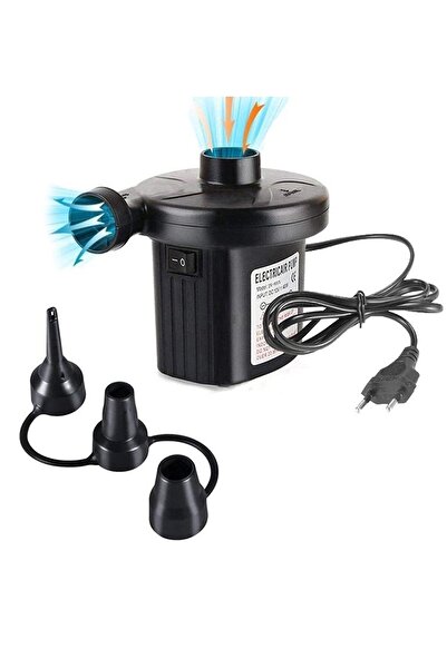 CTC 220V Elektrikli Hava Pompası Balon, Şişme Yatak, Bot, Simit, Şişme Koltuk, Deniz Yatağı Vb.