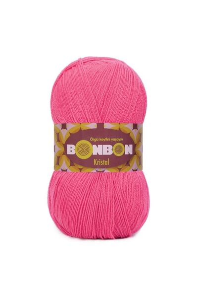 BONBON حبل من ألياف الكريستال الوردي وحبل الحياكة اليدوية 98319