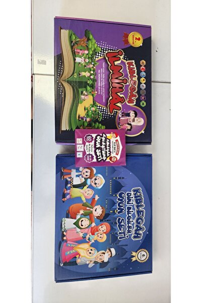 Kıblegah 3'lü Kıblegah Oyun Seti(Dini Bilgiler Oyun Seti+ Eşleştirme Oyun Set...