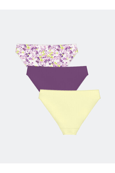 LC Waikiki 3 db mintás bikini bugyi csomag