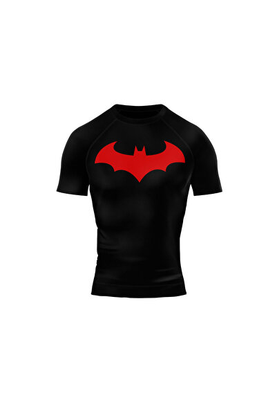 Gymhard Batman Premium Compression Kısa Kollu T-shirt