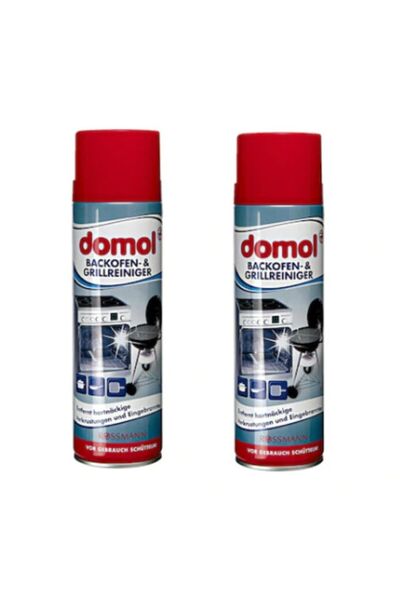 DOMOL Fırın Ve Izgara Temizleyici Sprey 2 X 500 Ml