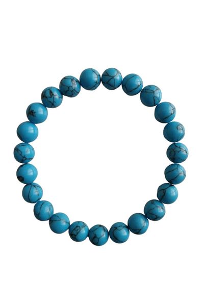 SEVENSLEEPERS Turquoise Turquoise-Like Natural Stone Bracelet - Children and Adults Unisex