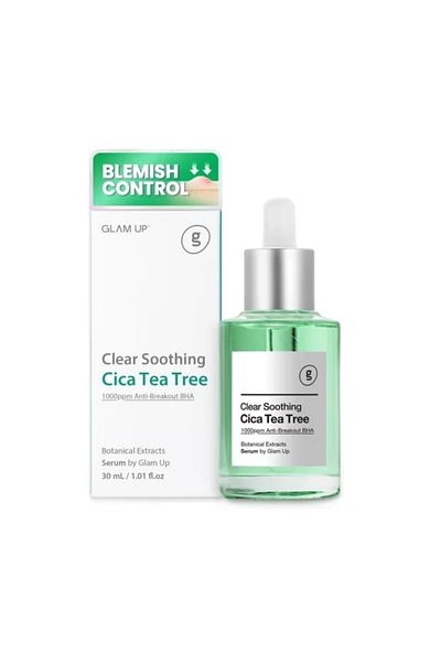 Glam Up CLEAR SOOTHING CICA TEA TREE SERUM