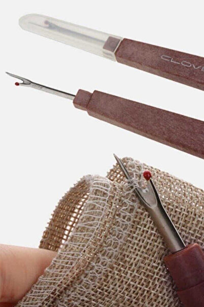 VARDIR 3 adet clover yazılı ilik sökücü dikiş ve ip sökücü