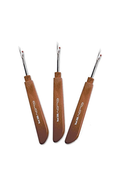 VARDIR 3 adet clover yazılı ilik sökücü dikiş ve ip sökücü