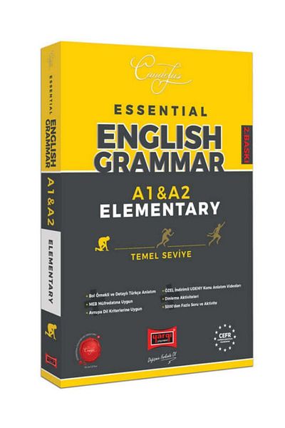 Yargı Yayınları Essential English Grammar A1 A2 Elementary Basic Level