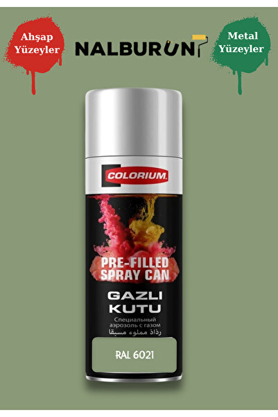 Colorium K7 Ral Renkleri 400 Ml Özel Doldurulmuş Selülozik Parlak Sprey Boya ...
