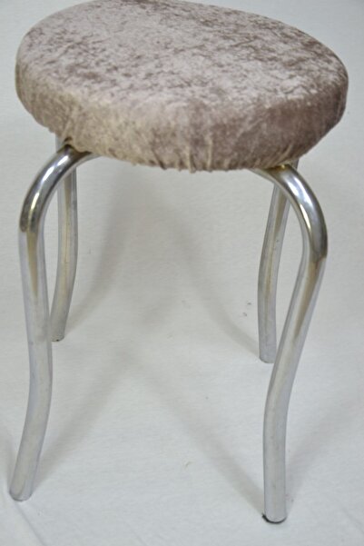 kılıfteks 4 Adet Sütlü Kahve Kadife Tabure Kılıfı