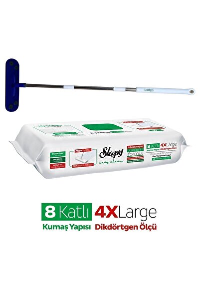 Sleepy Easy Clean Beyaz Sabun Katkılı Yer Temizlik Havlusu 50 Yaprak Pafilya ...