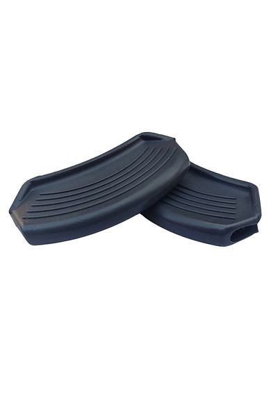 SG DESIGN Silicone Pot Pan Holder Fireproof Non-Stick Handle Set 9x4 Cm Anthracite (1 Set Consists of 2 Pieces)