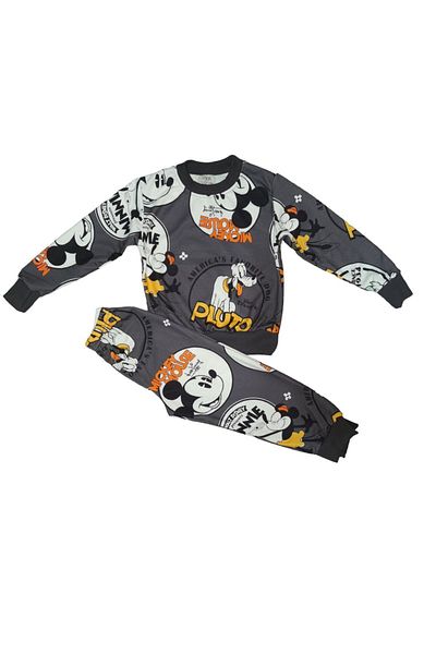 safestore Lower Top Tracksuit Pajama Set Gray