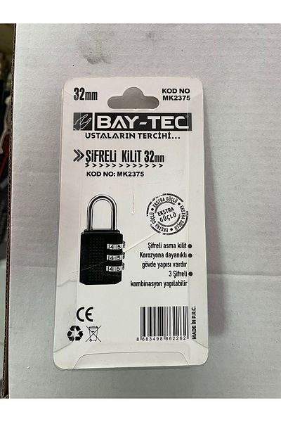 Baytec 32MM Combination Padlock