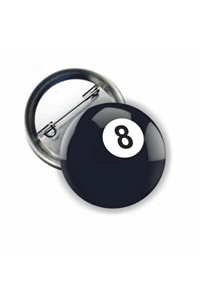 fırsatlar diyarı Bilardo Topu Buton Rozet