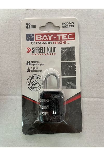 Baytec 32MM Combination Padlock