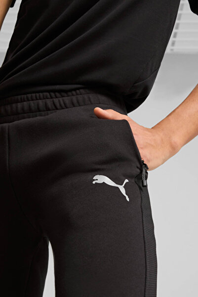Puma EVOSTRIPE Pants DK Siyah Erkek Eşofman Altı